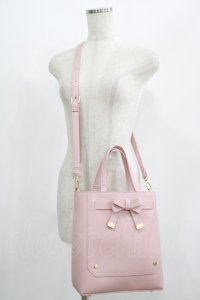 m petit by misako / AMマエリボン2WAYバッグ  ピンク H-25-07-13-050-LO-BG-NS-ZH