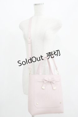 画像1: m petit by misako / AMマエリボン2WAYバッグ  ピンク H-25-07-13-050-LO-BG-NS-ZH