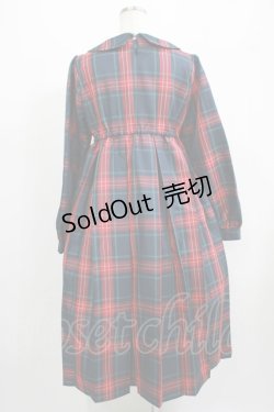 画像3: FLC / MINA*タータンチェックワンピース M グリーン H-25-07-13-005-LO-OP-NS-ZH