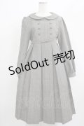 FLC / MINA*タータンチェックワンピース M ブラック H-25-07-13-006-LO-OP-NS-ZH