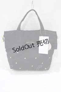 m petit by misako / AMシシュウキンチャクトート  ブラック H-25-07-13-055-LO-BG-NS-ZH