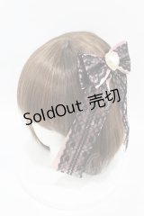Princess Melody / パールハートレースおりぼんクリップ  ピンク H-25-07-13-1001-EL-AC-NS-ZH