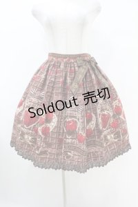 BABY,THE STARS SHINE BRIGHT / Strawberry Loves Chocolate柄スカート Free ブラウン H-25-07-13-1039-BA-SK-NS-ZH