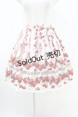 画像1: BABY,THE STARS SHINE BRIGHT / Strawberry’s Heart Drops柄スカート Free ピンク H-25-07-13-1040-BA-SK-NS-ZH