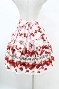 画像2: BABY,THE STARS SHINE BRIGHT / Strawberry’s Heart Drops柄スカート Free ピンク H-25-07-13-1040-BA-SK-NS-ZH