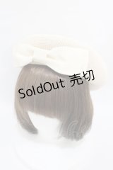 m petit by misako / AMリボンサーモベレー  アイボリー H-25-07-13-1005-LO-AC-NS-ZH