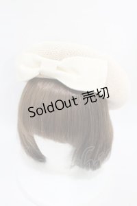 m petit by misako / AMリボンサーモベレー  アイボリー H-25-07-13-1005-LO-AC-NS-ZH