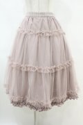 m petit by misako / NINA'Sコラボスカート M ピンク H-25-07-13-1044-LO-SK-NS-ZH