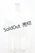 Maison de FLEUR / Belle/ブラウス Free Off White H-25-07-13-1048-LO-BL-NS-ZH