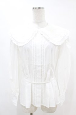 画像1: Maison de FLEUR / Belle/ブラウス Free Off White H-25-07-13-1048-LO-BL-NS-ZH