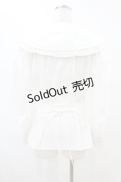 画像2: Maison de FLEUR / Belle/ブラウス Free Off White H-25-07-13-1048-LO-BL-NS-ZH