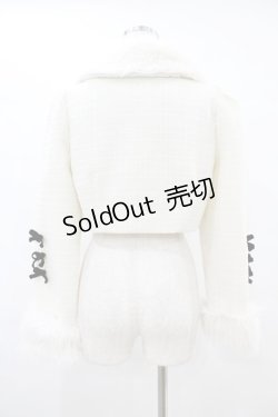 画像2: Me roir / ラメツイードファージャケット M オフ H-25-07-13-1058-0-JA-NS-ZT269