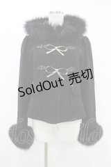 LODISPOTTO / LOVEリュバンダッフルショートコート M ブラック H-25-07-13-1059-LO-CO-NS-ZT