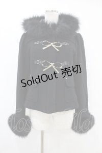 LODISPOTTO / LOVEリュバンダッフルショートコート M ブラック H-25-07-13-1059-LO-CO-NS-ZT