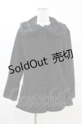 axes femme POETIQUE / ファー襟ショートコート M ブラック H-25-07-13-1060-AX-CO-NS-ZH