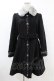 画像1: axes femme POETIQUE / 雪の結晶刺繍コート M ブラック H-25-07-13-1061-AX-CO-NS-ZH (1)