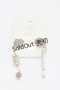 axes femme / ローズ・オ・ショコラ イヤリング  ブラウン H-25-07-13-1012-AX-AC-NS-ZH