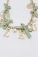 画像2: Maison de FLEUR / ブランドロゴバッグチャーム  グリーン H-25-07-13-1014-LO-ZA-NS-ZH (2)