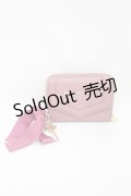 Maison de FLEUR / キーリボンミニウォレット  ピンク H-25-07-13-1015-LO-ZA-NS-ZH