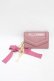 画像1: Maison de FLEUR / キーリボンキーケース  ピンク H-25-07-13-1016-LO-ZA-NS-ZH (1)
