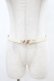 画像1: axes femme / ローズ・オ・ショコラ細ベルト  生成り H-25-07-13-1019-AX-ZA-NS-ZH (1)