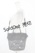 Lovely Tency / 眞白ありすコラボ/2Wayファーバッグ  ブラック H-25-07-13-1021-0-BG-NS-ZH
