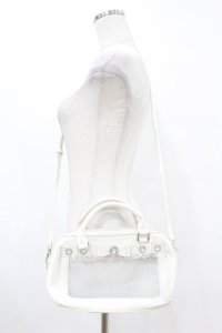 Lovely Tency / 眞白ありすコラボ/バッグ  白 H-25-07-13-1022-0-BG-NS-ZH