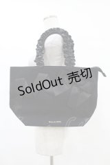 Maison de FLEUR / Maison de FLEUR×Misako Aoki/Mリボンキャンバストートバッグ  ブラック H-25-07-13-1024-LO-BG-NS-ZH