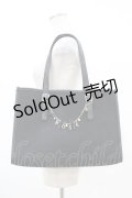 Maison de FLEUR / Aurora/ジャカードトートバッグ  ブラック H-25-07-13-1025-LO-BG-NS-ZH