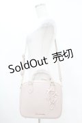 Maison de FLEUR / 梅田エスト限定ビジューチャーム付きショルダーバッグ  ピンク H-25-07-13-1026-LO-BG-NS-ZH