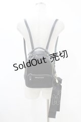 Maison de FLEUR / リボンSリュック  ブラック H-25-07-13-1027-LO-BG-NS-ZH