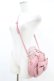 画像2: Maison de FLEUR / Maison de FLEUR×Misako Aoki/ラウンドリボンショルダーバッグ  ピンク H-25-07-13-1030-LO-BG-NS-ZH (2)