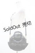 Maison de FLEUR / Maison de FLEUR×Misako Aoki/ラウンドリボンショルダーバッグ  ブラック H-25-07-13-1031-LO-BG-NS-ZH
