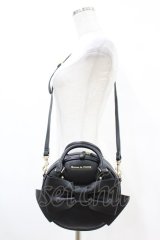 Maison de FLEUR / Maison de FLEUR×Misako Aoki/ラウンドリボンショルダーバッグ  ブラック H-25-07-13-1031-LO-BG-NS-ZH