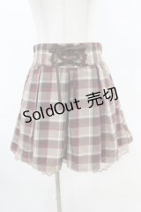 axes femme / チェックキュロット M ベージュ H-25-07-13-1032-AX-PA-NS-ZH