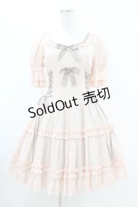 Victorian maiden / レースアップパフスリーブドールドレス Free ローズ H-25-07-13-1033-CL-OP-NS-ZH