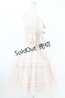 画像3: Victorian maiden / レースアップパフスリーブドールドレス Free ローズ H-25-07-13-1033-CL-OP-NS-ZH