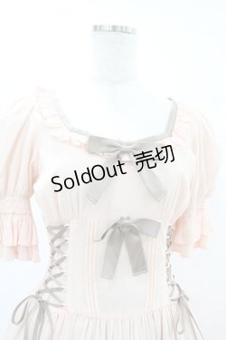 画像4: Victorian maiden / レースアップパフスリーブドールドレス Free ローズ H-25-07-13-1033-CL-OP-NS-ZH