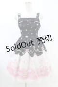 BABY,THE STARS SHINE BRIGHT / Lovely Sweet Room柄リボンジャンパースカート Free ブラック H-25-07-13-1037-BA-OP-NS-ZH