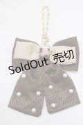 m petit by misako / NINA’sコラボバッグチャーム  ブラウン H-25-07-13-061-LO-ZA-NS-ZH