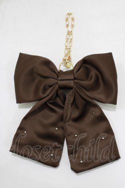 画像2: m petit by misako / NINA’sコラボバッグチャーム  ブラウン H-25-07-13-061-LO-ZA-NS-ZH