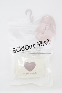 m petit by misako / AMミラーツキコモノケース  アイボリー H-25-07-13-062-LO-ZA-NS-ZH
