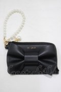 m petit by misako / NINA'Sコラボコインケース  ブラック H-25-07-13-066-LO-ZA-NS-ZH