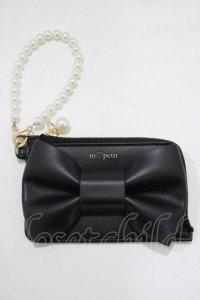 m petit by misako / NINA'Sコラボコインケース  ブラック H-25-07-13-066-LO-ZA-NS-ZH