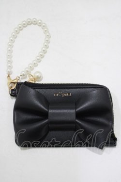 画像1: m petit by misako / NINA'Sコラボコインケース  ブラック H-25-07-13-066-LO-ZA-NS-ZH