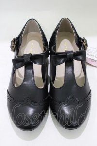 m petit by misako / AMPUリボンストラップP S ブラック H-25-07-13-080-LO-SH-NS-ZH