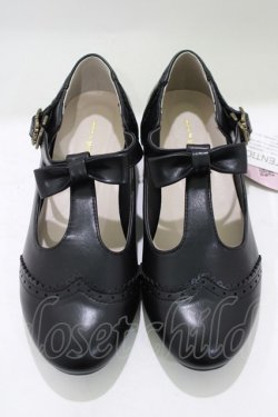 画像1: m petit by misako / AMPUリボンストラップP S ブラック H-25-07-13-080-LO-SH-NS-ZH