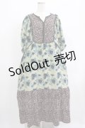 axes femme purple label / 花柄ワンピース Free グリーン H-25-07-13-008-AX-OP-NS-ZH