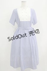 axes femme / フレンチマリンストライプワンピース Free ブルー H-25-07-13-009-AX-OP-NS-ZH
