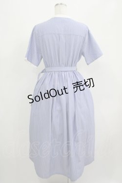 画像3: axes femme / フレンチマリンストライプワンピース Free ブルー H-25-07-13-009-AX-OP-NS-ZH